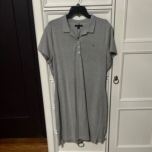 Gray Polo Dress